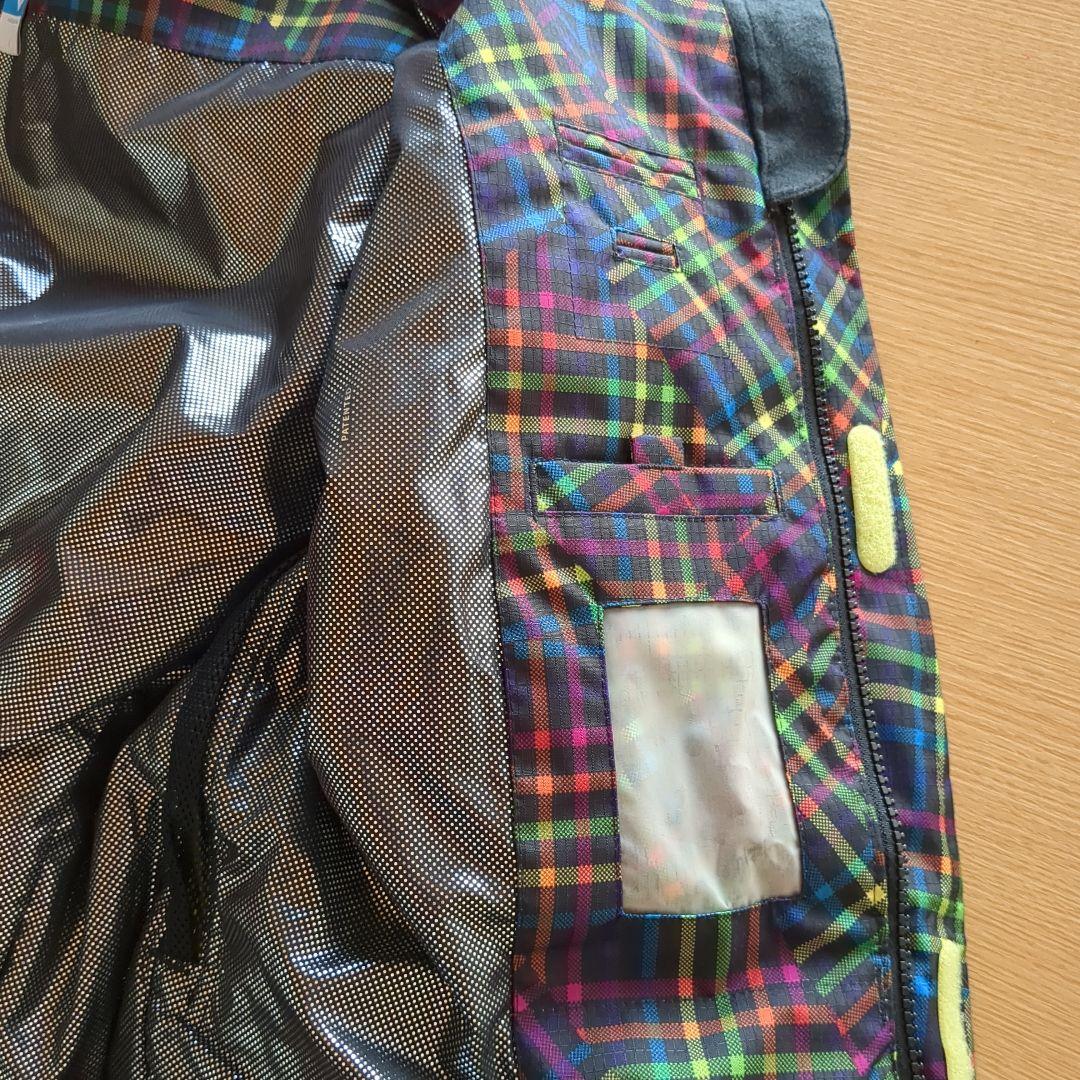 Columbia OMNI-TECH 防水ジャケット Lサイズ チェック柄