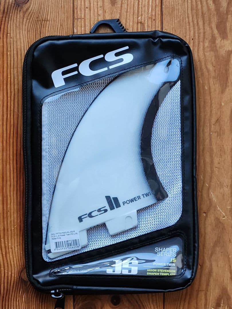 ＜新品・送料込み＞ FCSⅡ JS POWER TWINフィン(M)