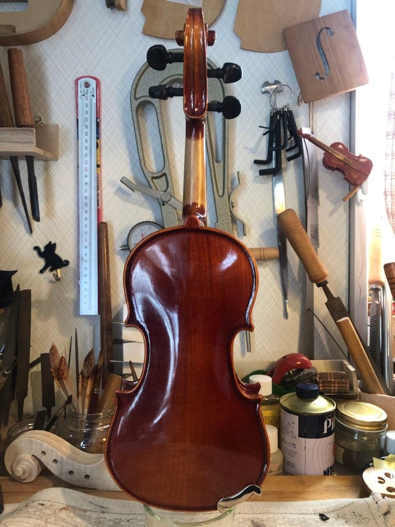 【駒&魂柱調整済】Suzuki分数バイオリンNo230 1/16 2016