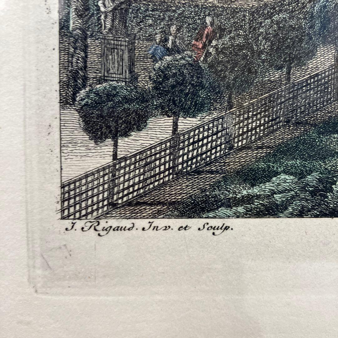 No.29103106 銅版画　「VUE DU PALAIS 」