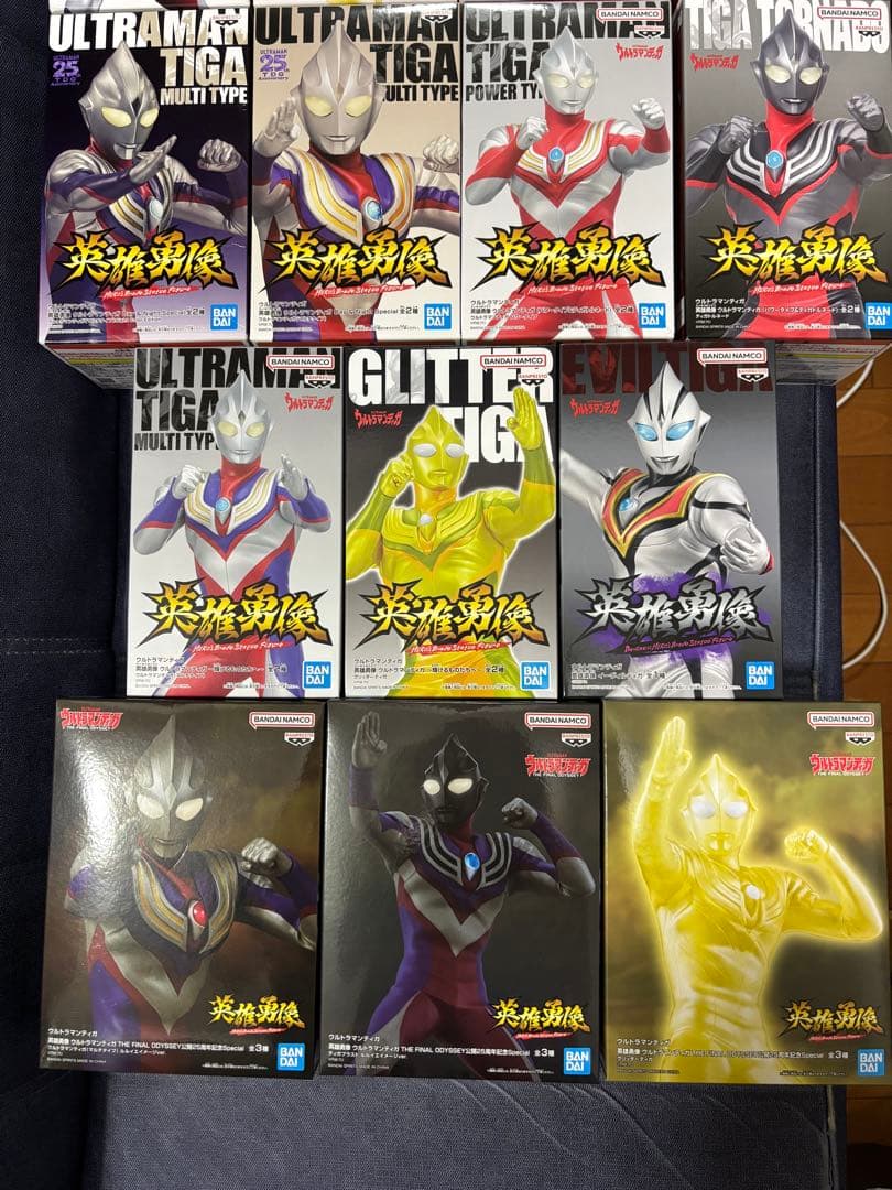ウルトラマン　英雄勇像　まとめ売り