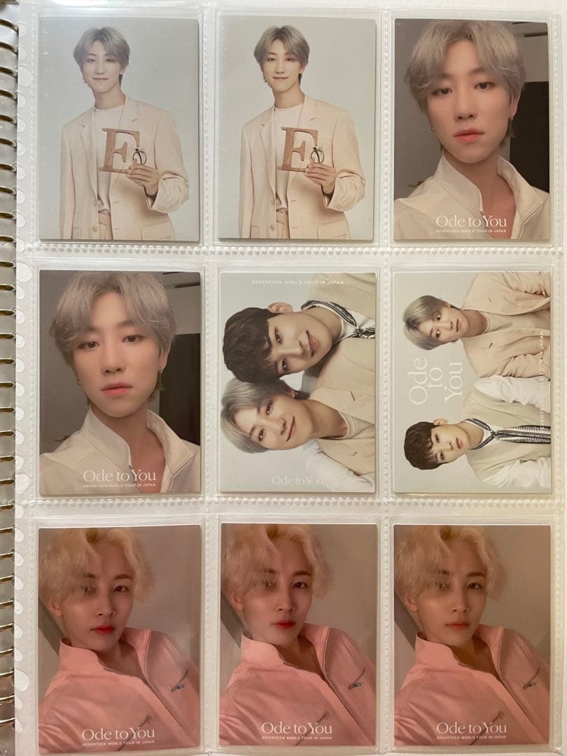 SEVENTEEN 2019 WORLD TOUR IN JAPAN 公式トレカ