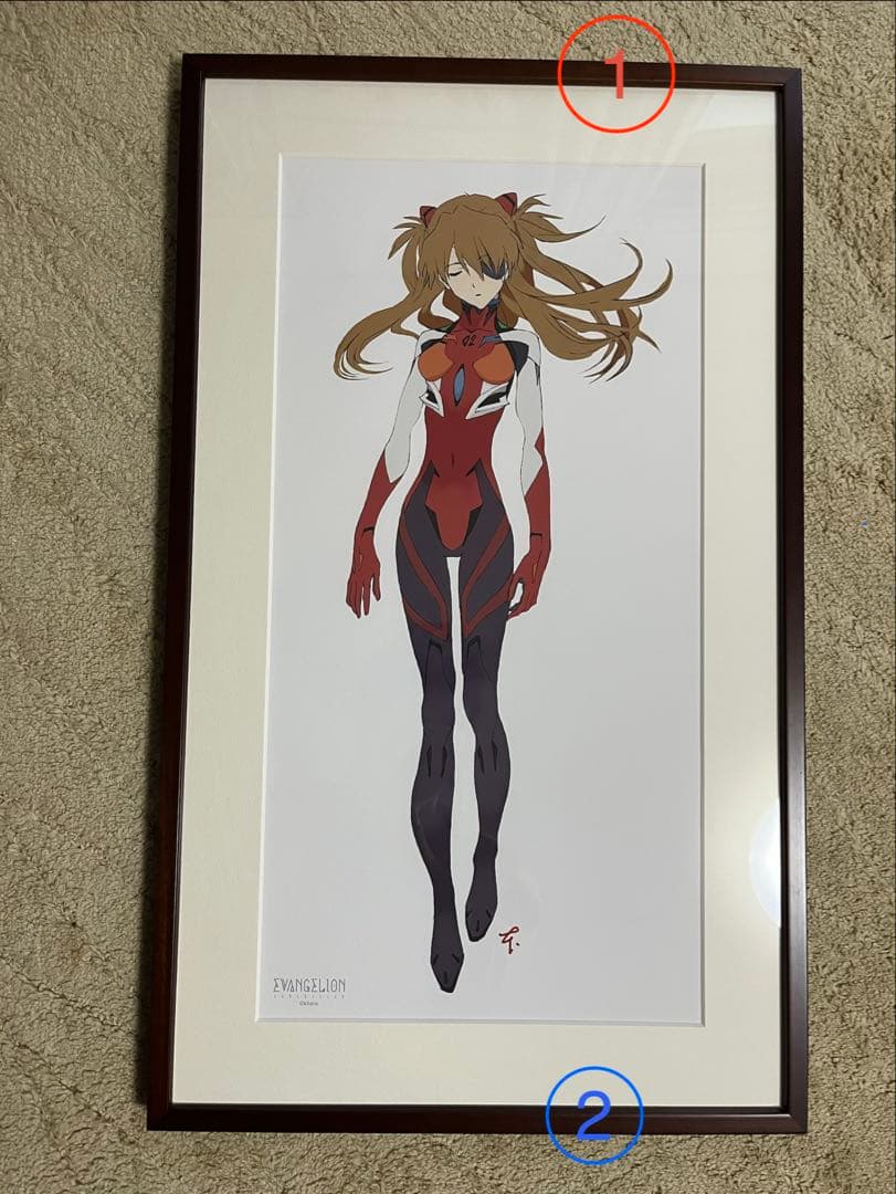 ら*)様 エヴァ展限定複製原画/アスカ