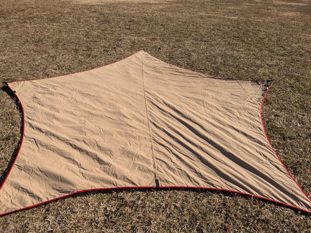 テンマクデザイン　ムササビウイング13ft　TC焚き火version