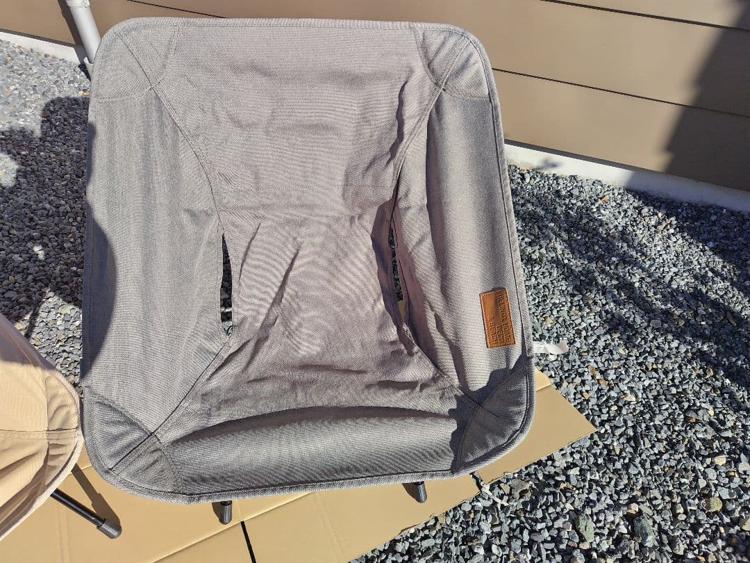 ヘリノックスチェアワン　タクティカル　デザートタン　ホームデコ＆ビーチ　グラベル