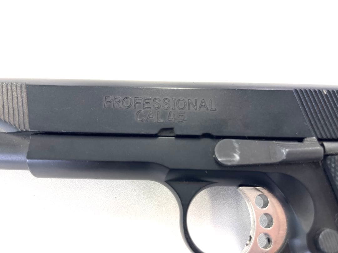 A 東京マルイ プロフェッショナル CAL.45 ガスガン ブラック