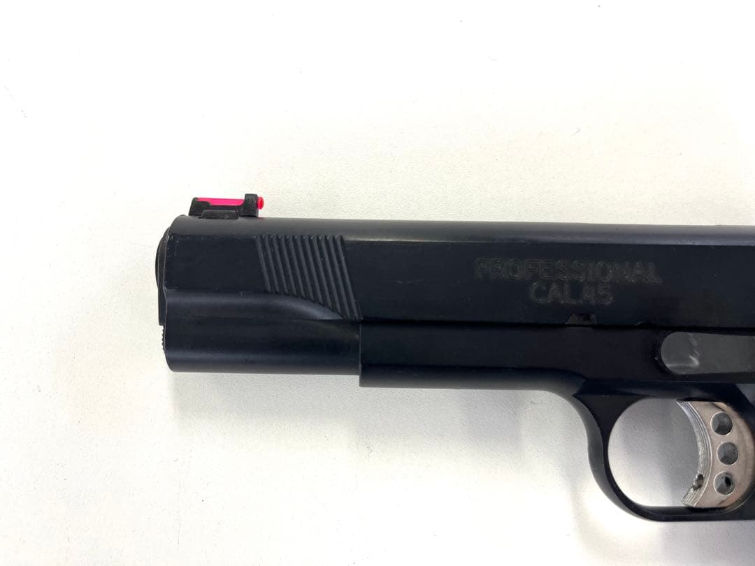 A 東京マルイ プロフェッショナル CAL.45 ガスガン ブラック