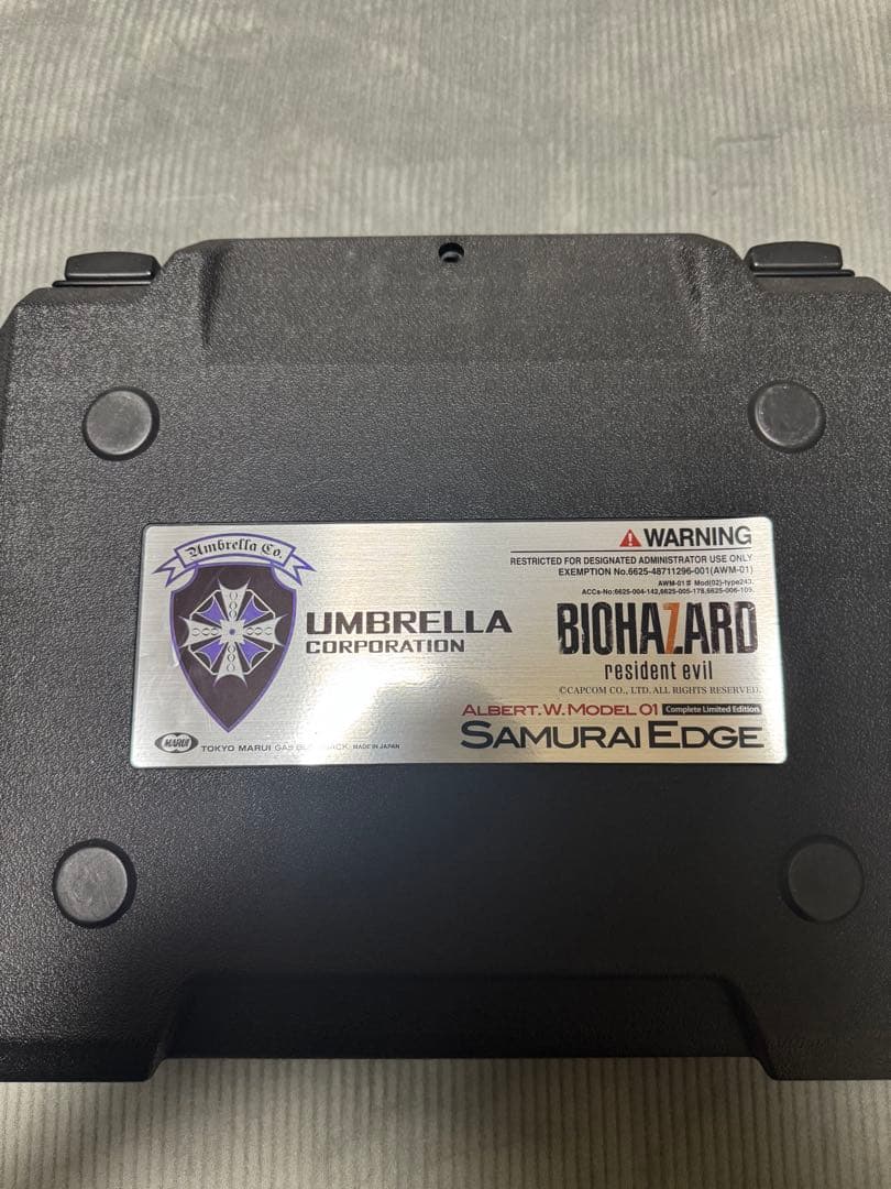 東京マルイ バイオハザード サムライエッジ アルバート.W.モデル01 限定
