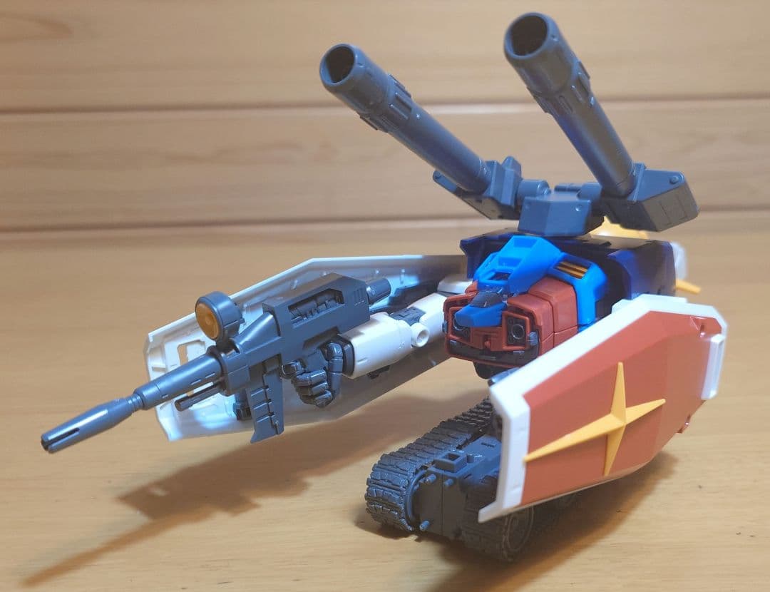 バンダイ①MG1/100ガンダムVer.2.0＆② MG Gファイター中古セット