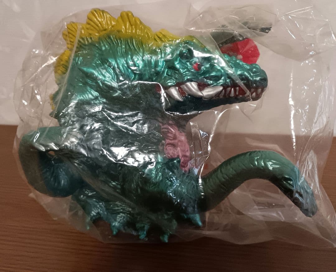 M1号　世紀の大怪獣1期　ゴジラビオランテ（緑メタ）ビデオファンクラブ限定
