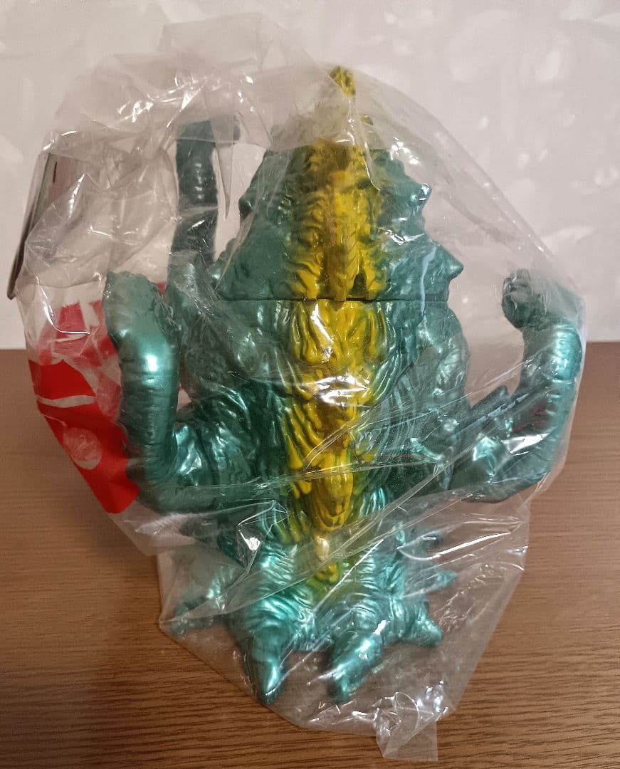 M1号　世紀の大怪獣1期　ゴジラビオランテ（緑メタ）ビデオファンクラブ限定