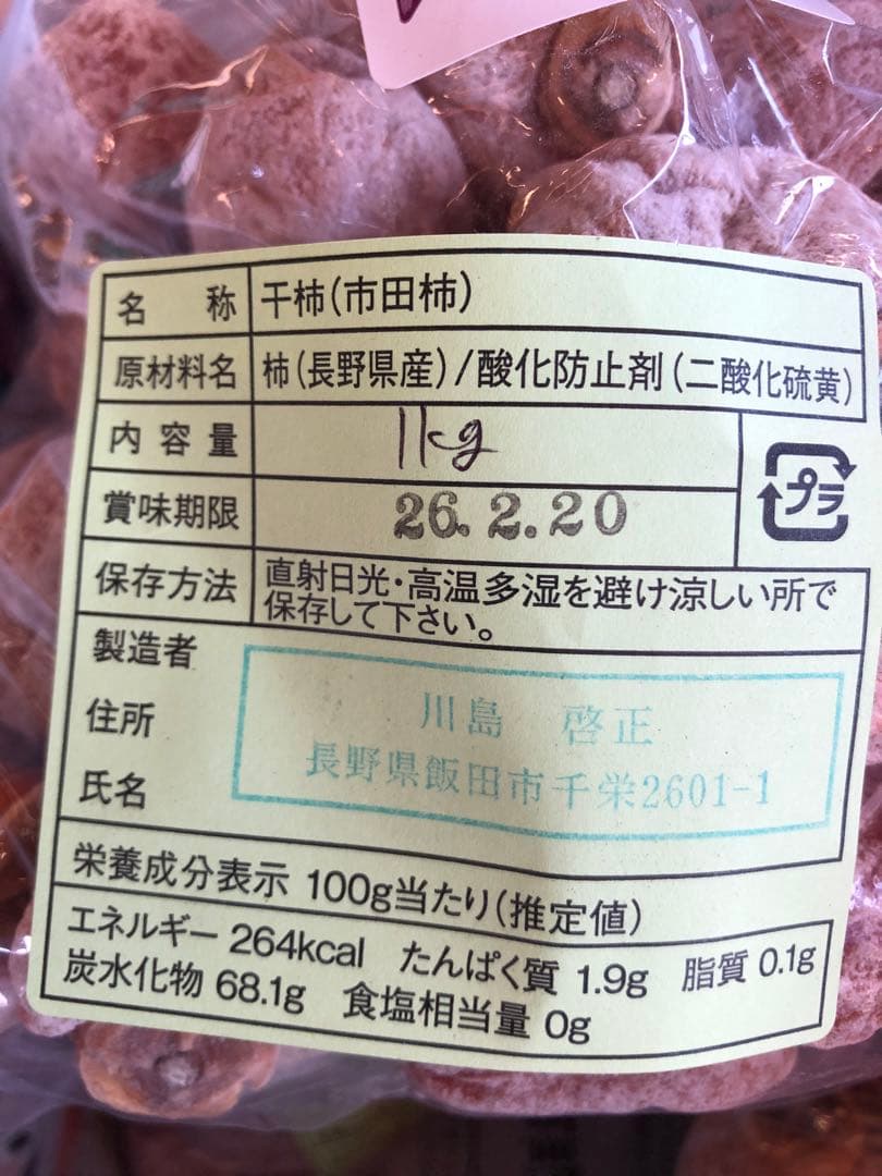 南信州産市田柿19キロ