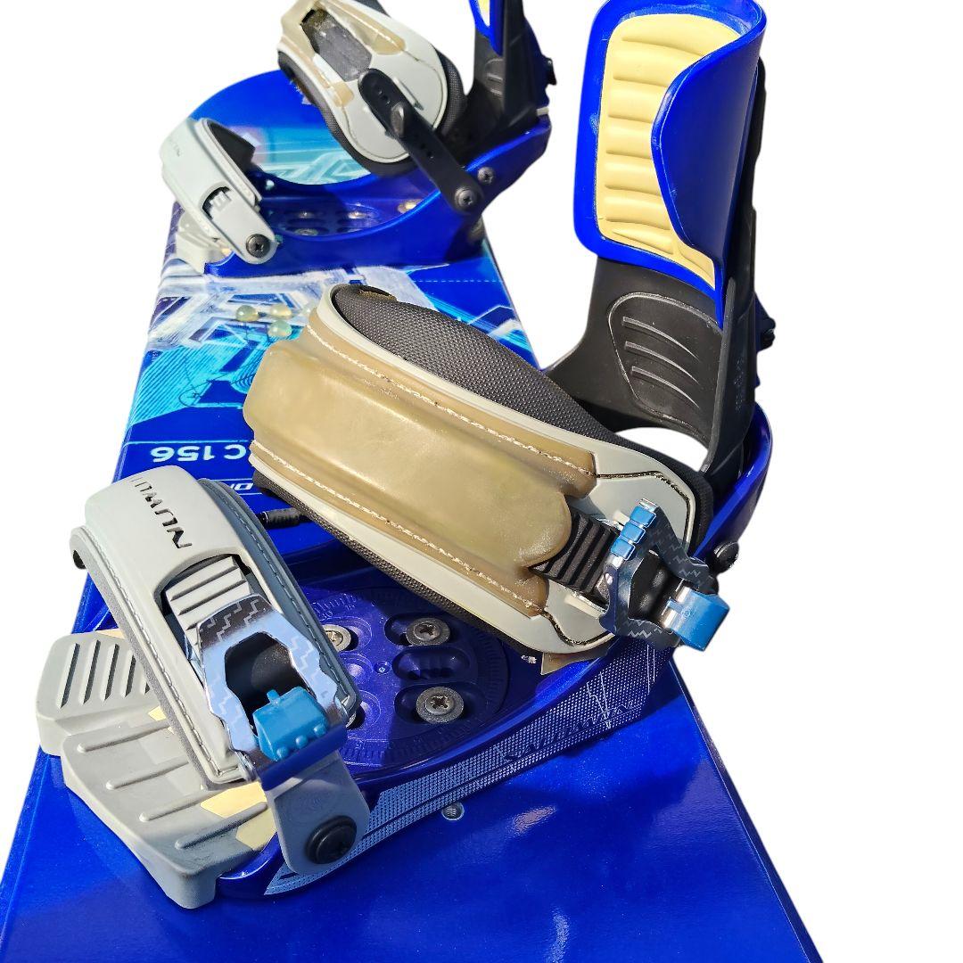 2点セット SALOMON 155cm スノーボード FLUX バイン付