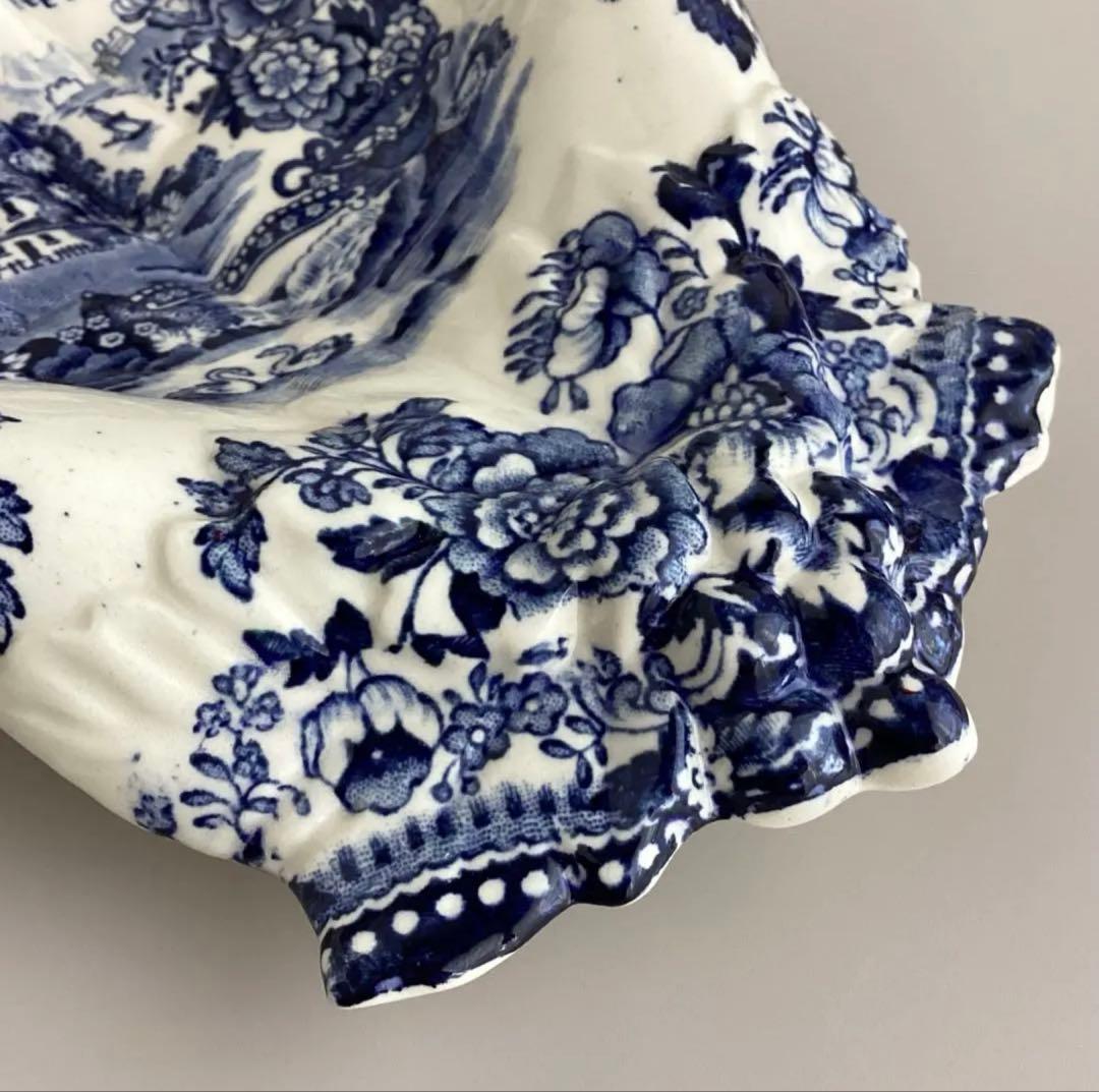 英国ヴィンテージ ♤ ハンドトレイ ♤ クラリス・クリフ