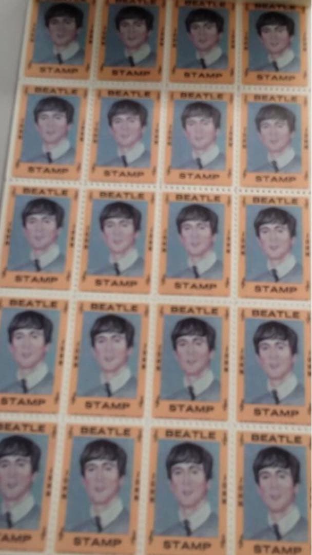 ビートルズ　切手