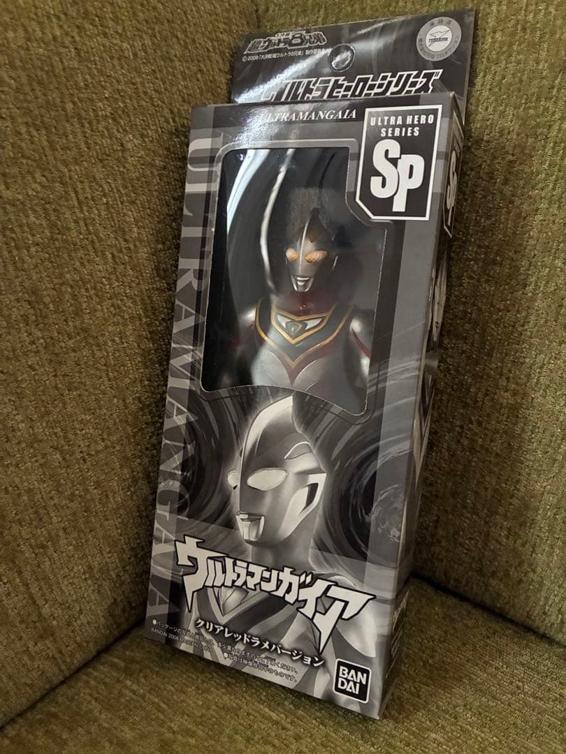 SP ウルトラマンティガ ダイナ ガイア クリアレッドラメ EXゼットン
