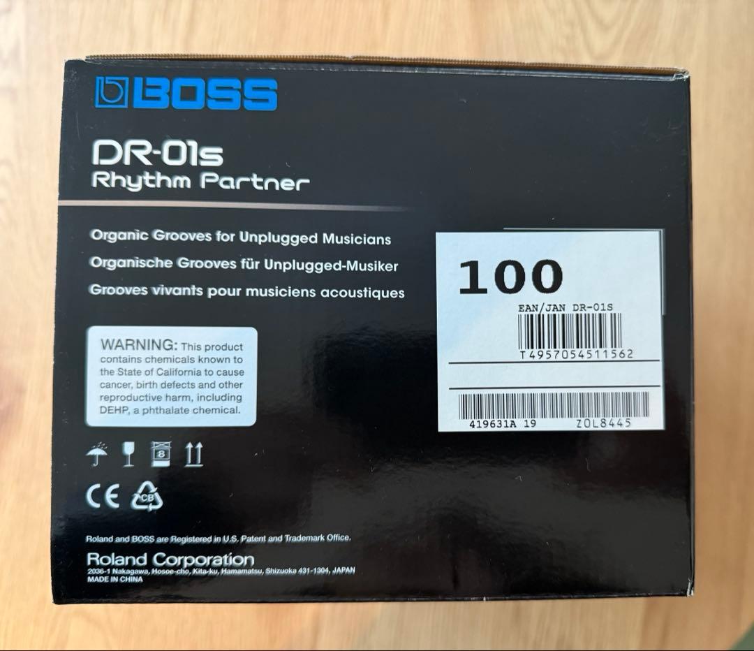 ち*も様 BOSS DR-01S 楽器用リズムマシン Rhythm Partne