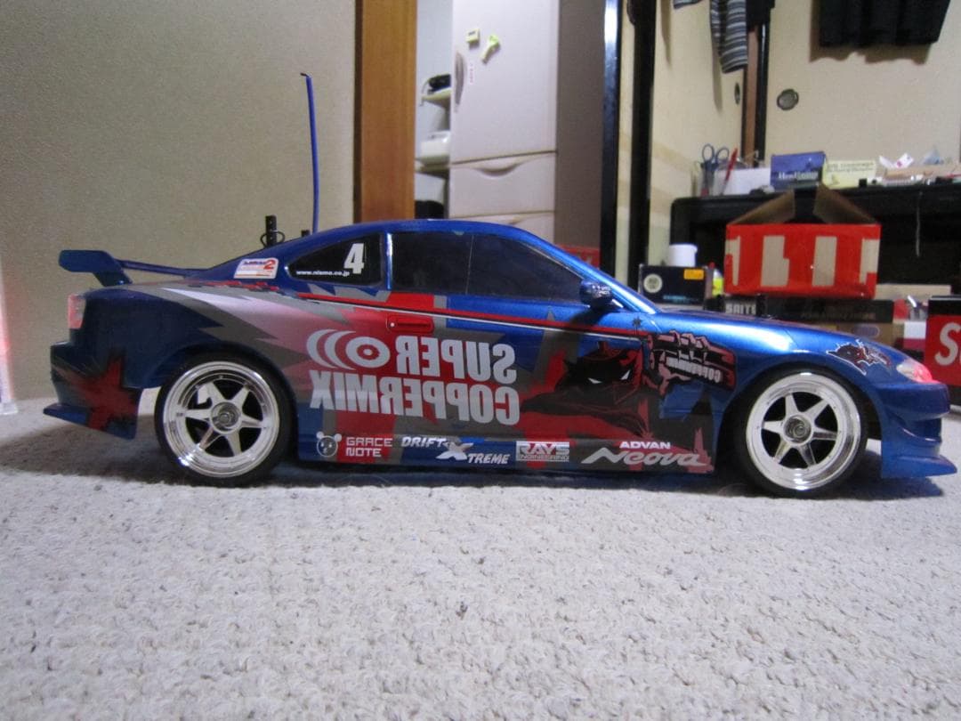 1/10 完全動作品 フルセット タミヤ TT01 シルビア S15 カスタム