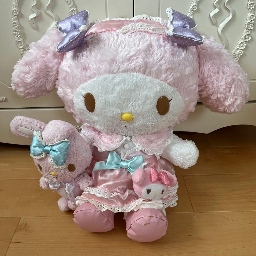 マイメロディ おめかしシリーズDXぬいぐるみ