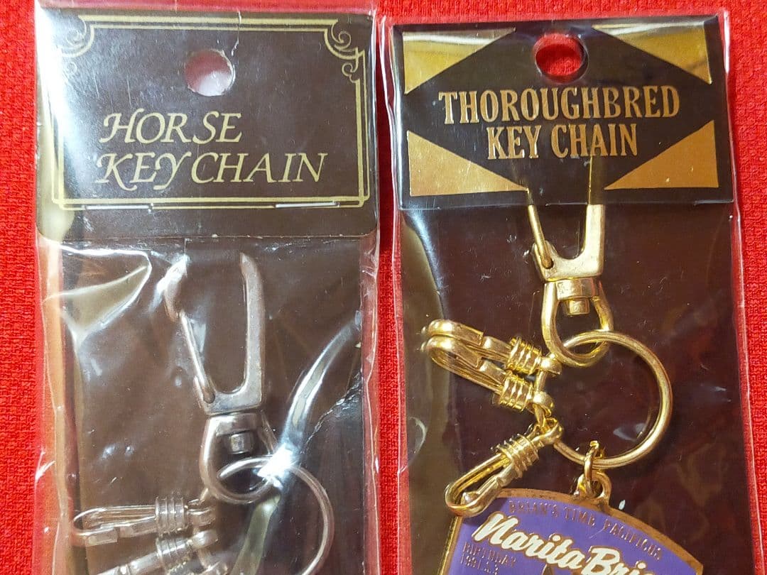 ◆　競馬　JRA　◆　ナリタブライアン　◆　キーホルダー　２種セット　◆有馬記念