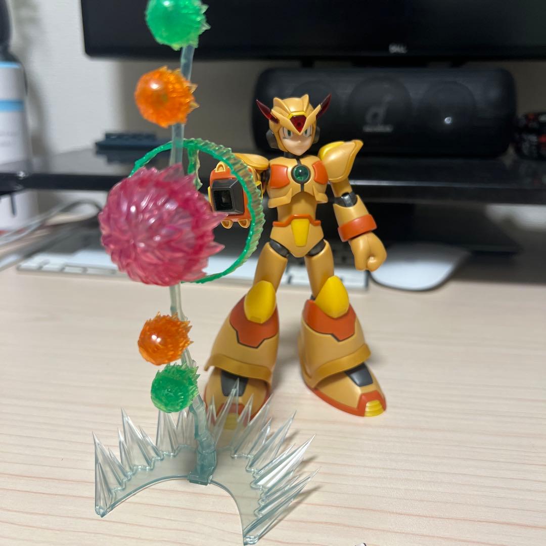 【組立済】コトブキヤ　ロックマンX マックスアーマー ハイパーチップVer.