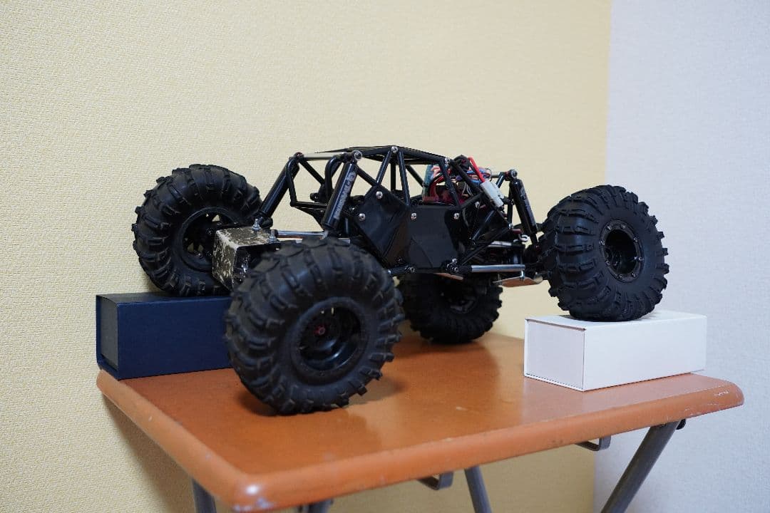 G-made R1 クローラー　ラジコン　プロポ、受信機、アンプ付