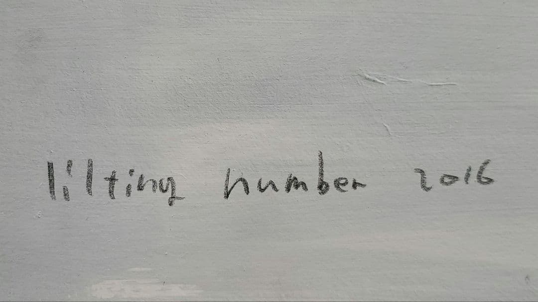 絵画 原画 lilting number 2016 猫 現代アート