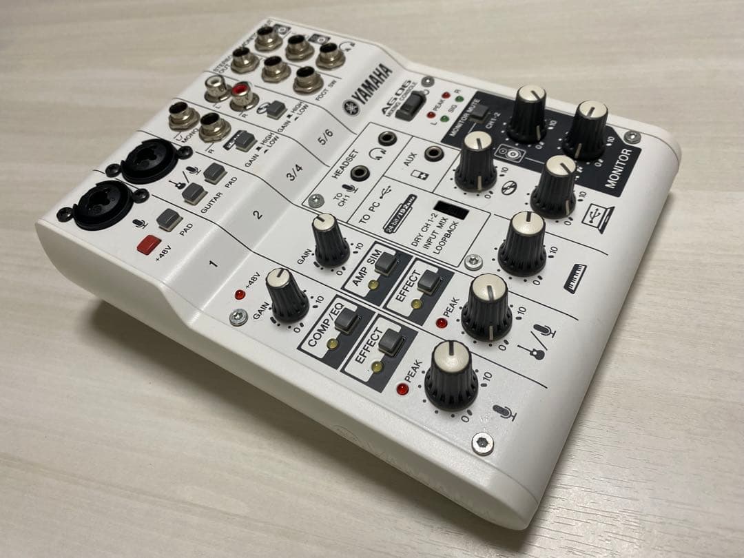 【箱付き/美品】YAMAHA AG06【USED】