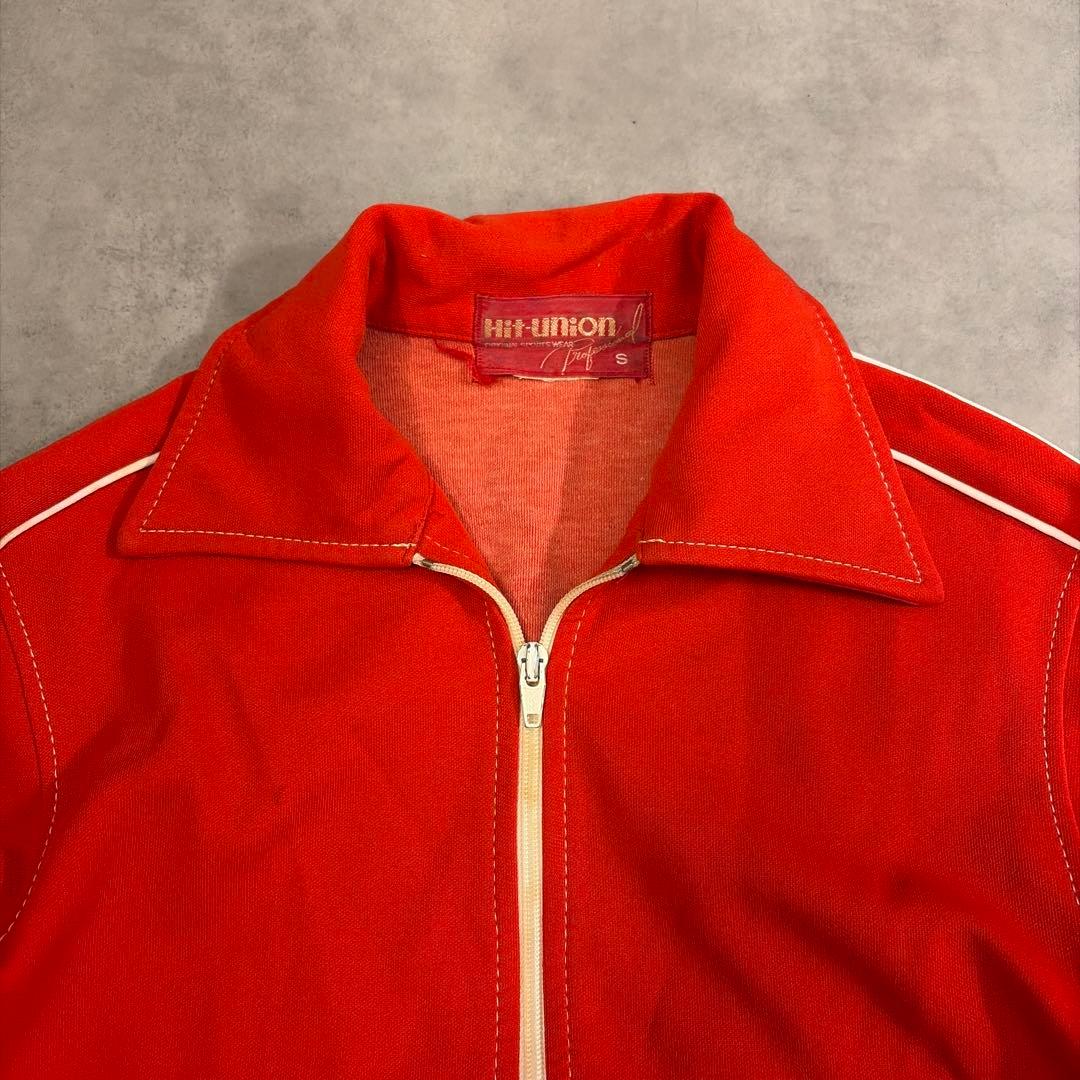 ★ 超希少 ★80s ヒットユニオン ジャージ セットアップ 刺繍ロゴ ステッチ
