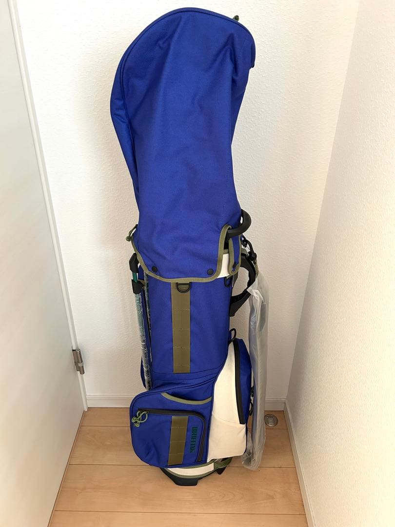 BRIEFING GOLF CR-8スタンドキャディバッグ/ブルー新品未使用品