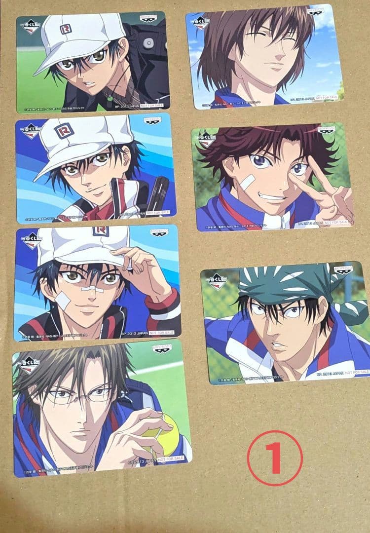 新テニ 一番くじ特典メッセージカード36枚セット