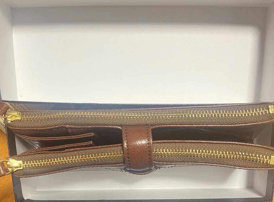 ルポペンケース　ダークブラウン