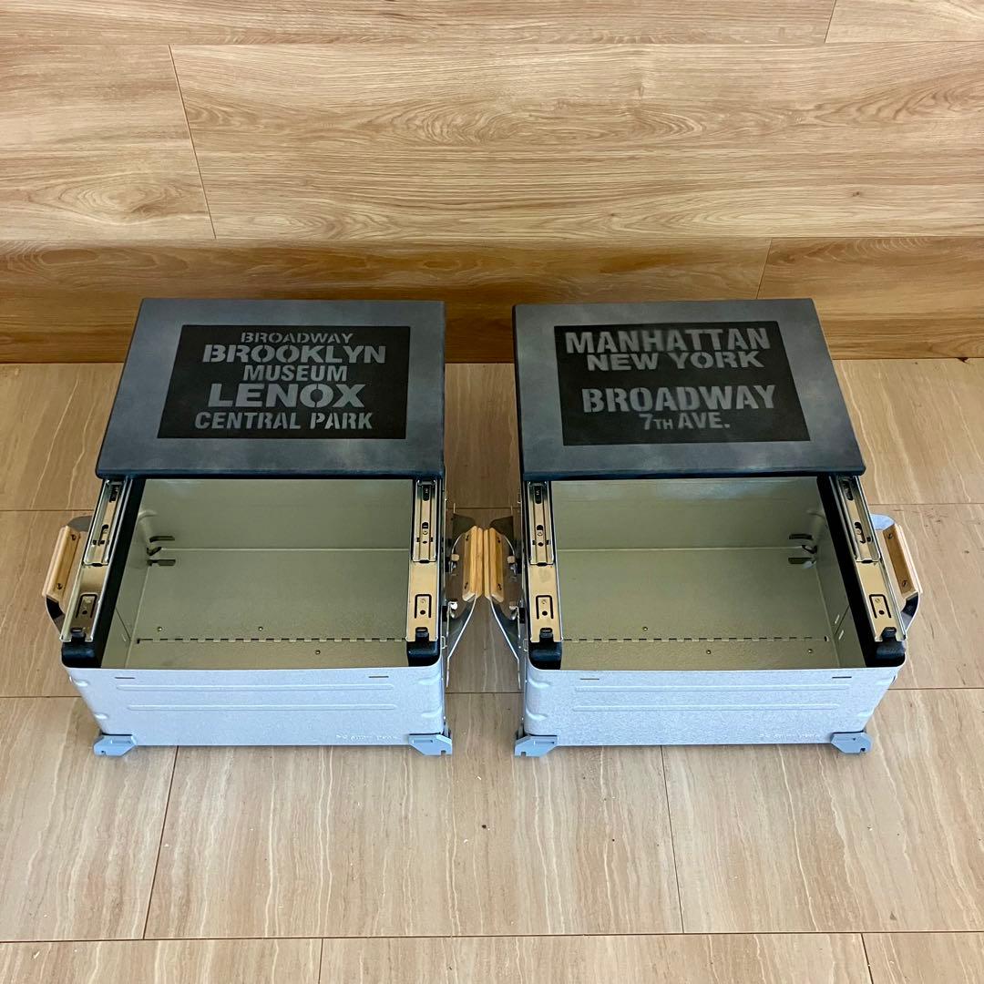 シェルコン25用　スライド天板2台セット　マグネット固定　簡単脱着