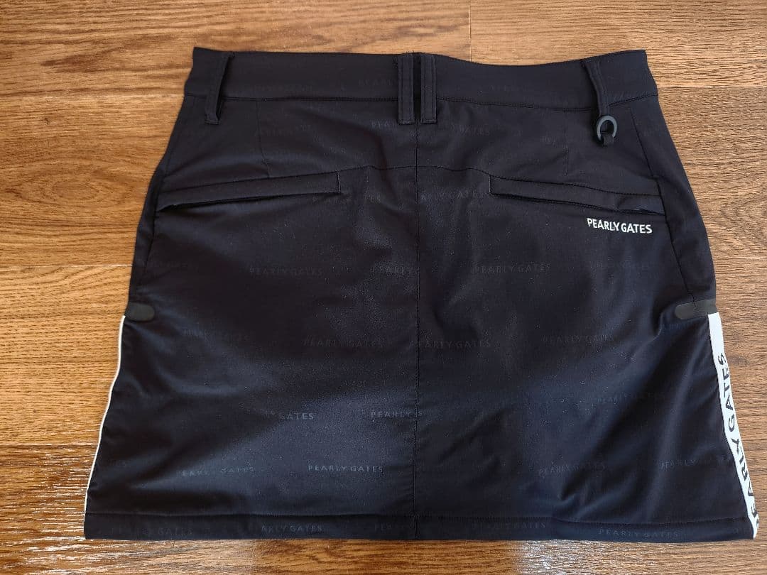 【超美品】PEARLY GATES ダークネイビー 中綿スカート