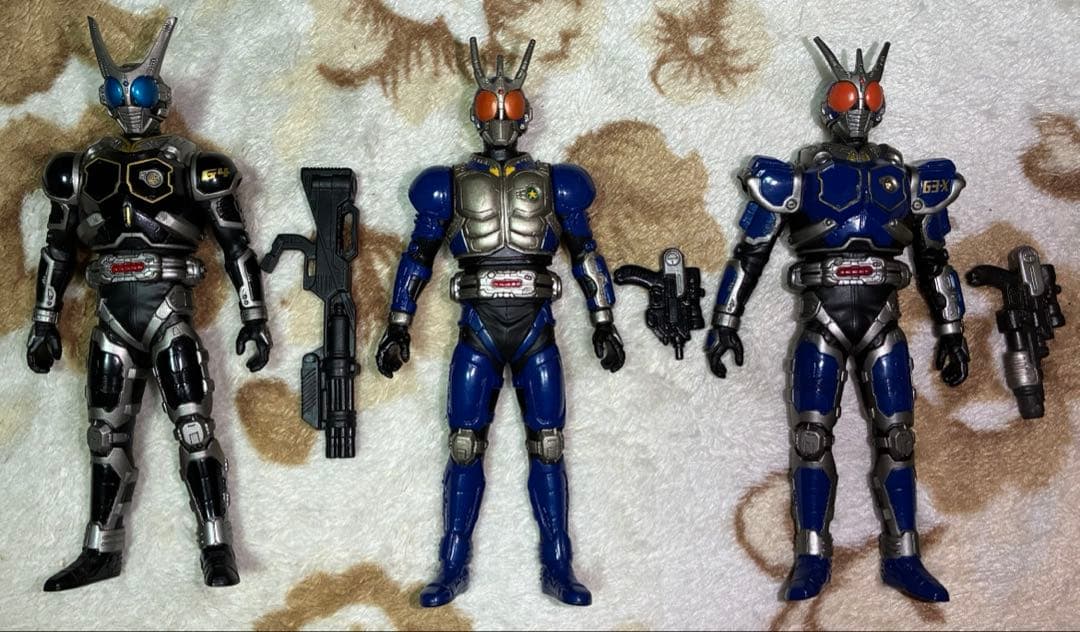 仮面ライダー アギト　ソフビ　武器ありセット　9種　まとめ売り