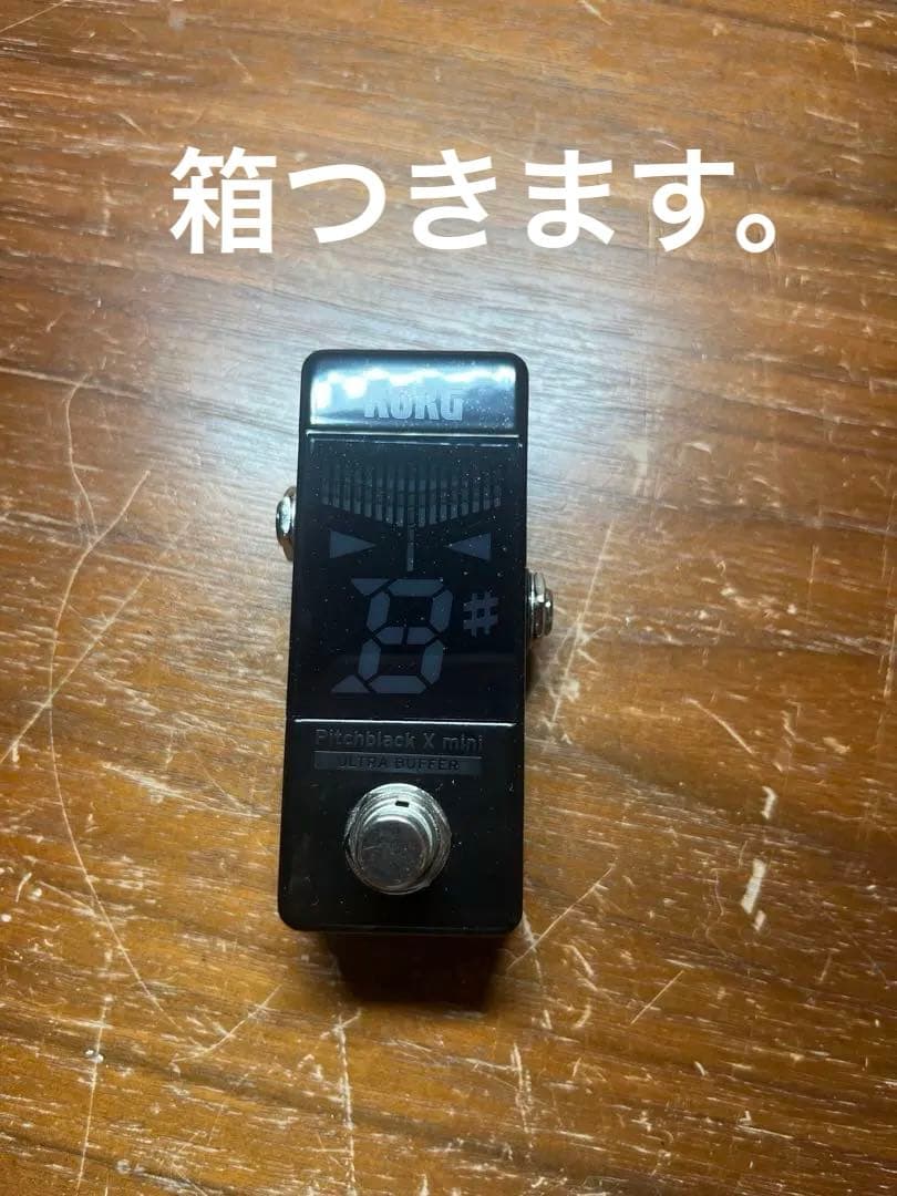 ギター Korg pitchblack x mini