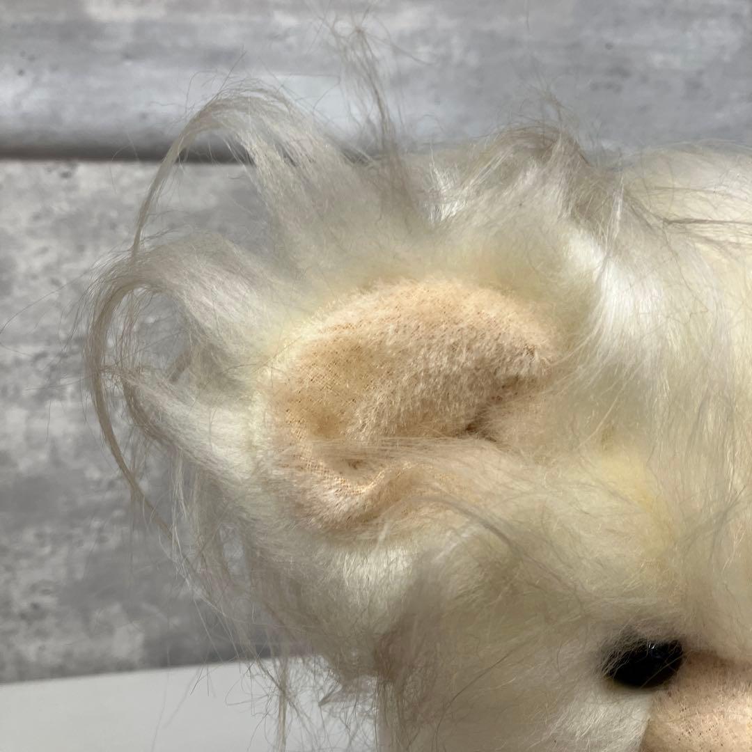 昭和レトロ 当時物 ぬいぐるみ 犬 イヌ お手入れ ワンチャン コーム付き