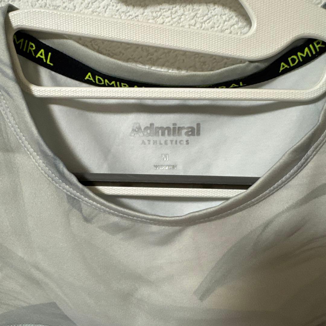 Admiral テニスウェア Mサイズ ホワイト/グレー/ブルー