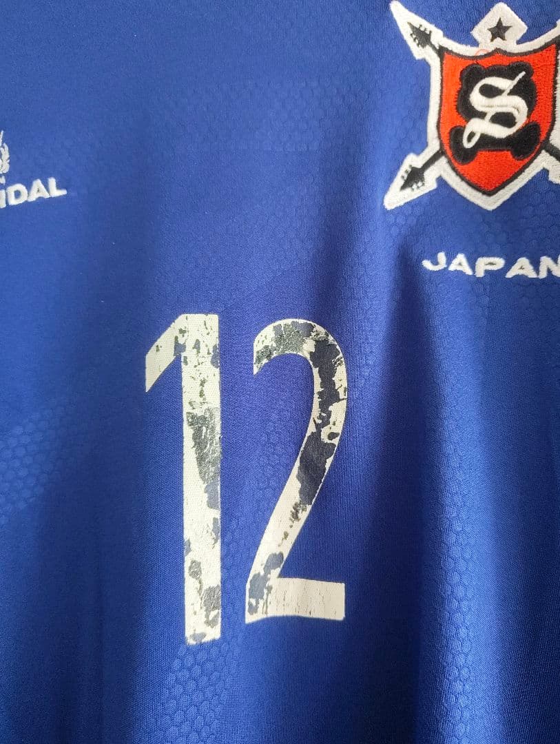 SCANDAL ゲームシャツ　サッカーシャツ　日本代表モチーフ