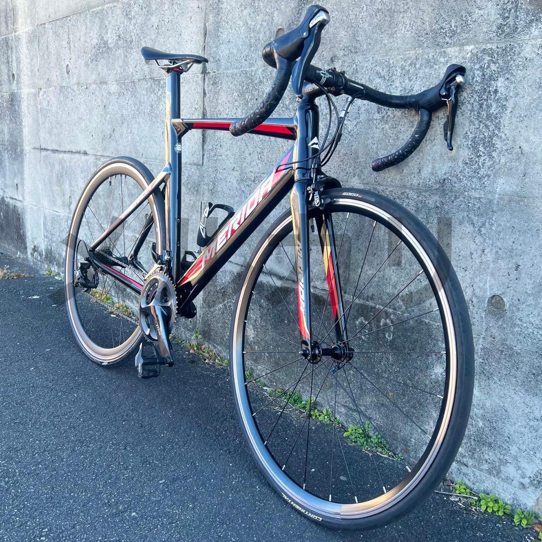 希少カラー！　メリダMERIDA REACTO リアクト400 赤黒モデル　52