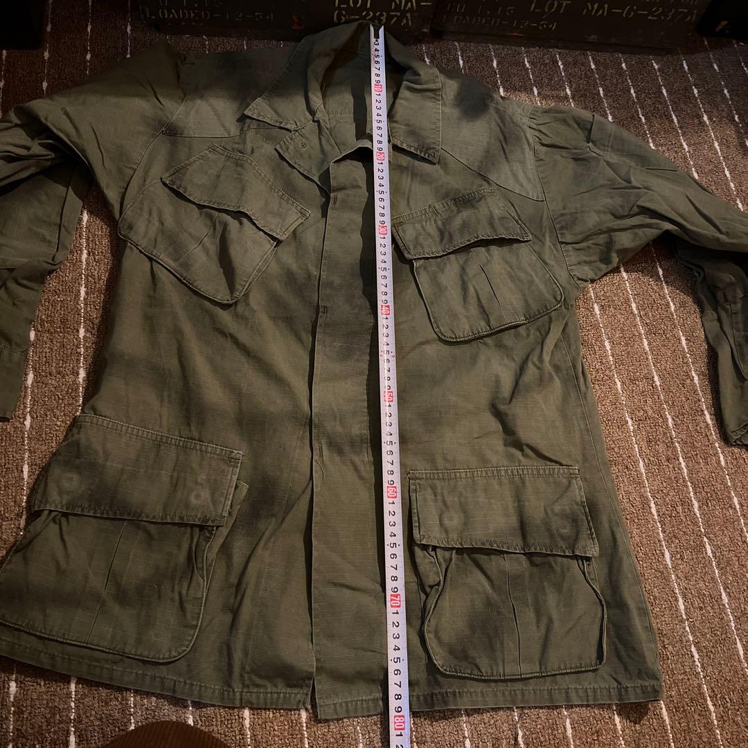 60S ベトナム戦　実物　SOG スプレー迷彩　ジャングルファティーグ　特殊部隊