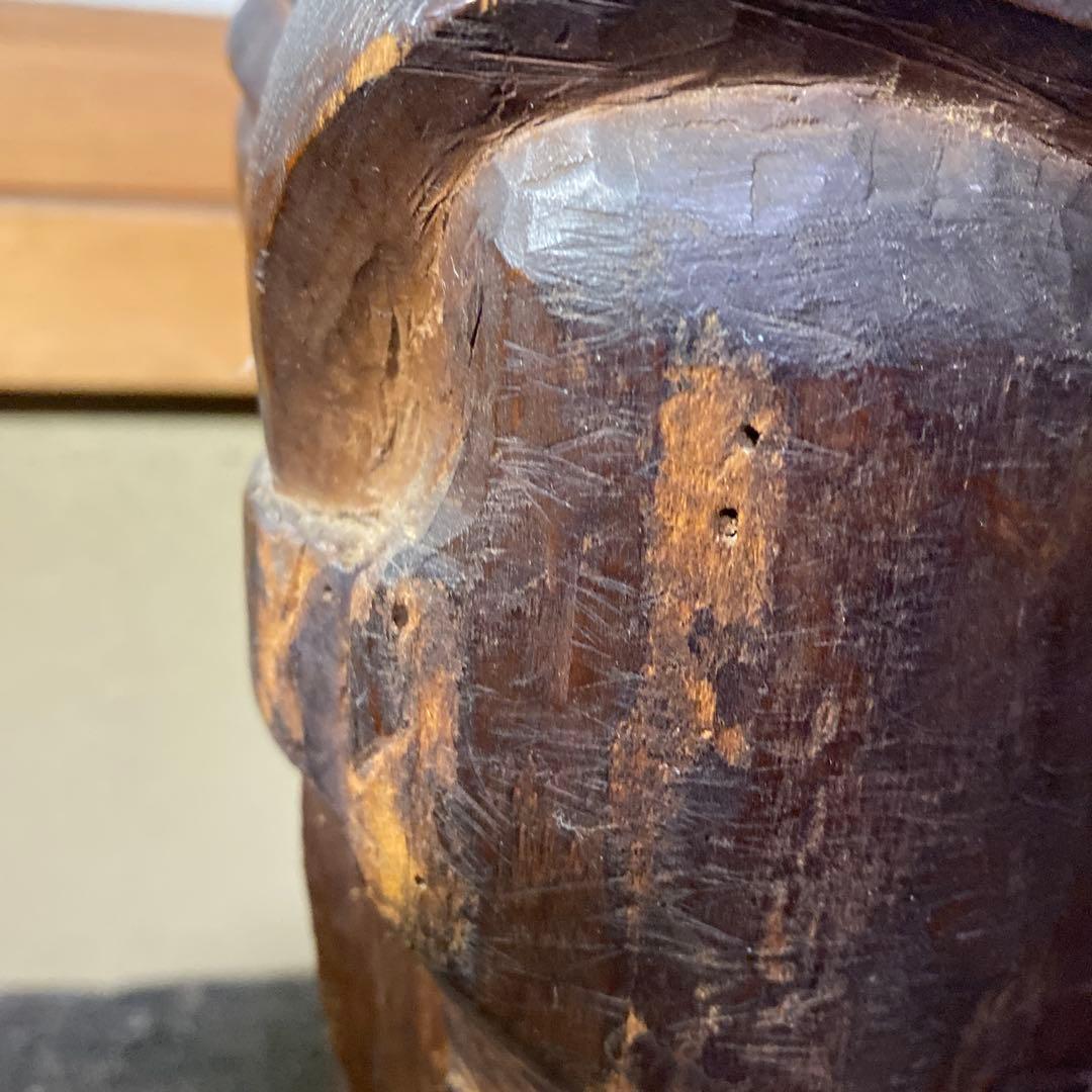 木彫正人作大黒天31cm17cm12cm