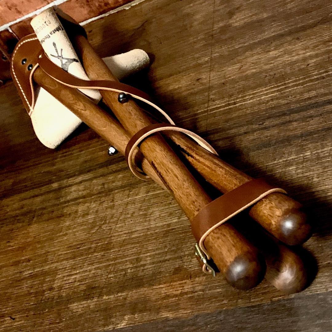 【焚き火チェア】エイジングヌメ basta_redskapet ブラウン