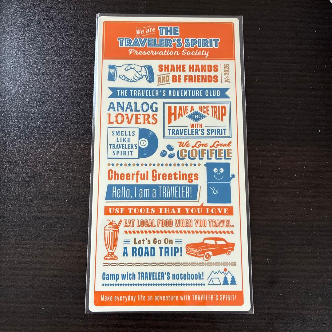 トラベラーズノート　LOVE AND TRIPレギュラーサイズ