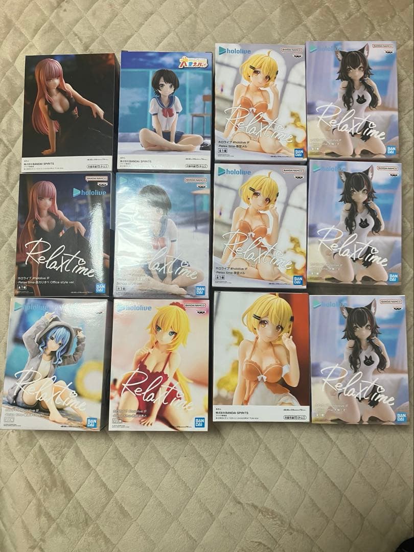 Relax time ホロライブ　フィギュア 15体セット