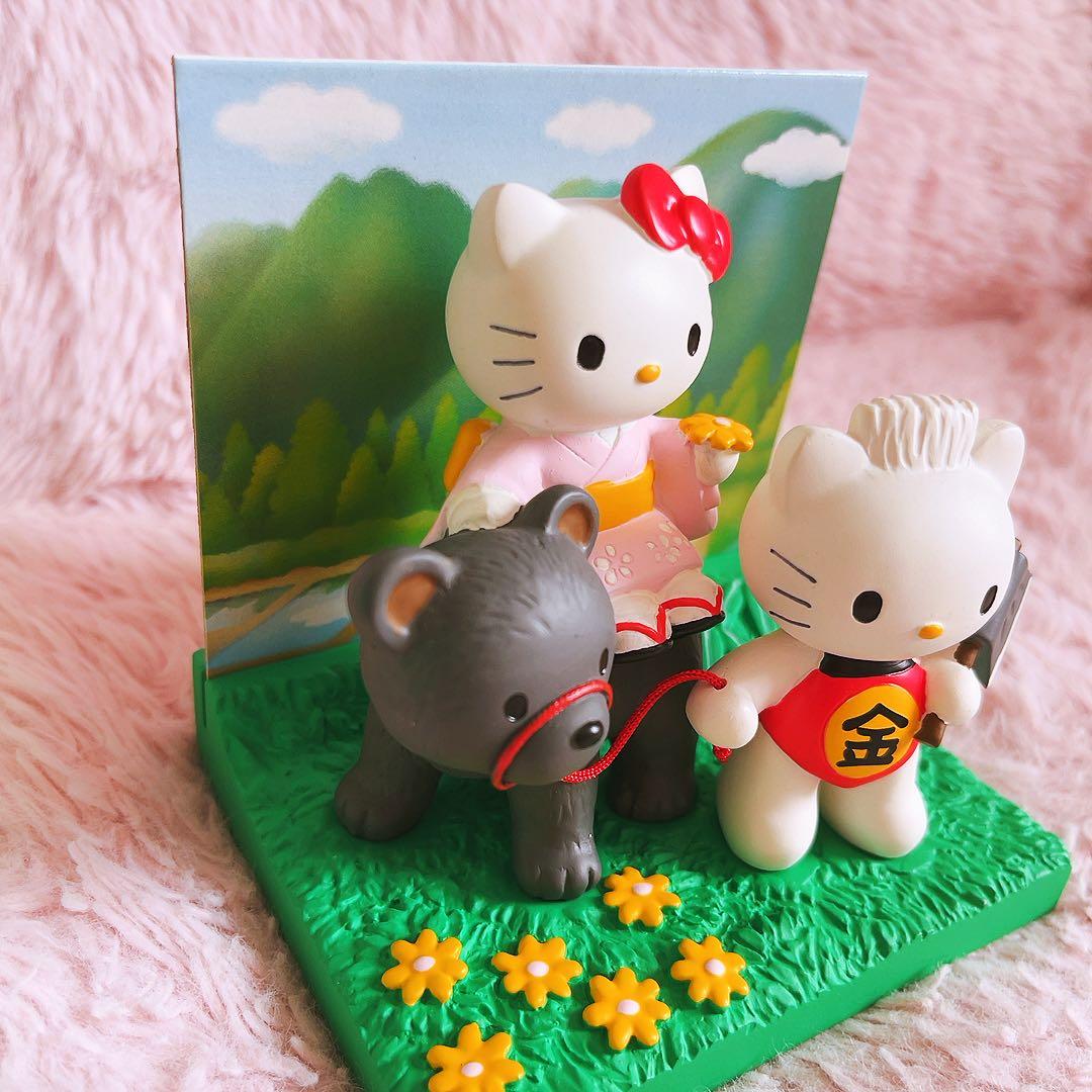希少レア　ハローキティ　ダニエル　金太郎　置物　平成レトロ　サンリオ　2002