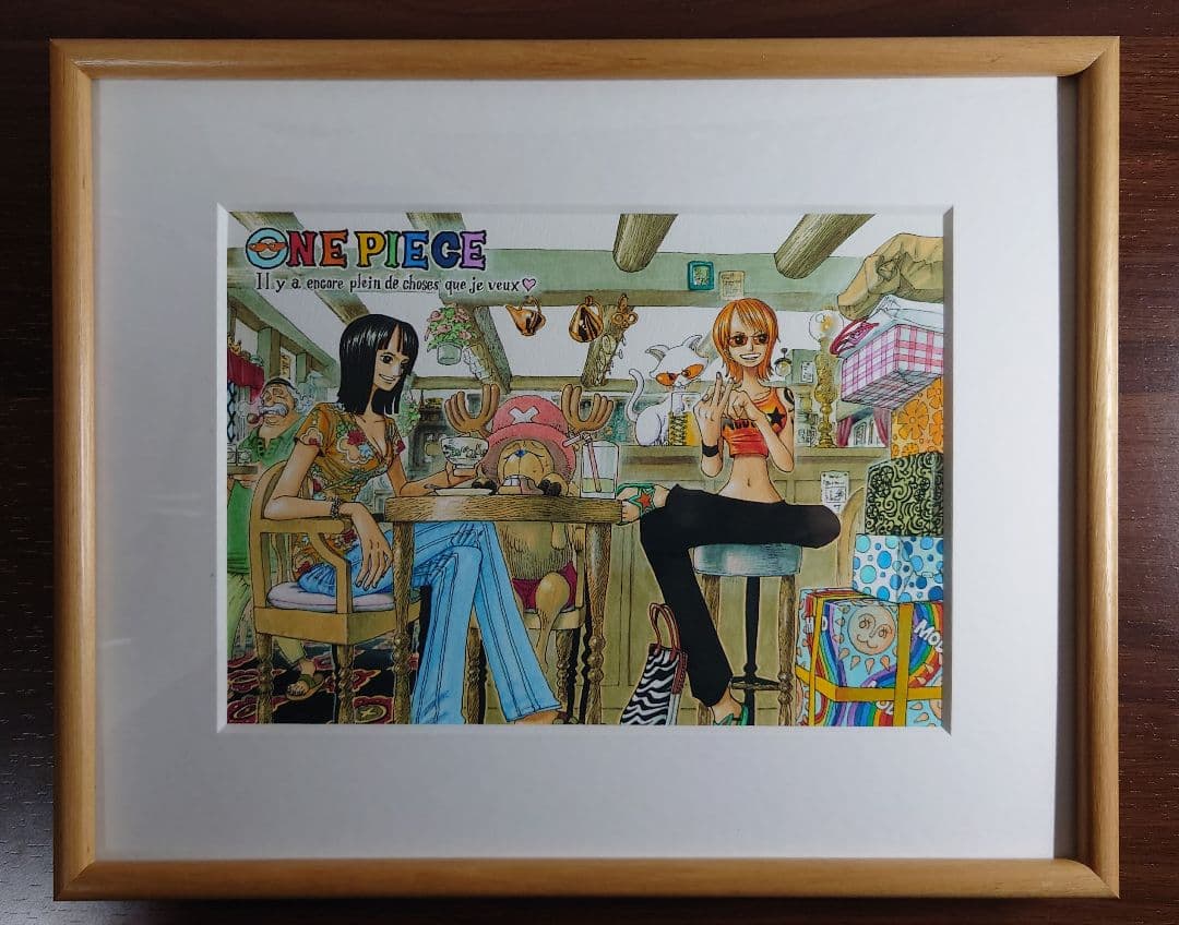 ワンピース 複製原画 2003年　赤マルジャンプ誌上にて限定販売した高級複製原画