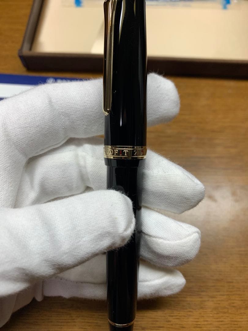 【超希少♪】 セーラー 万年筆 21K 長原宣義作長刀クロスエンペラー