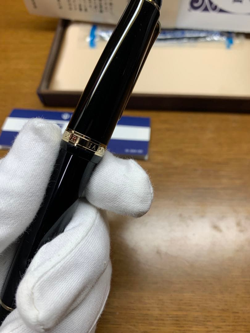 【超希少♪】 セーラー 万年筆 21K 長原宣義作長刀クロスエンペラー