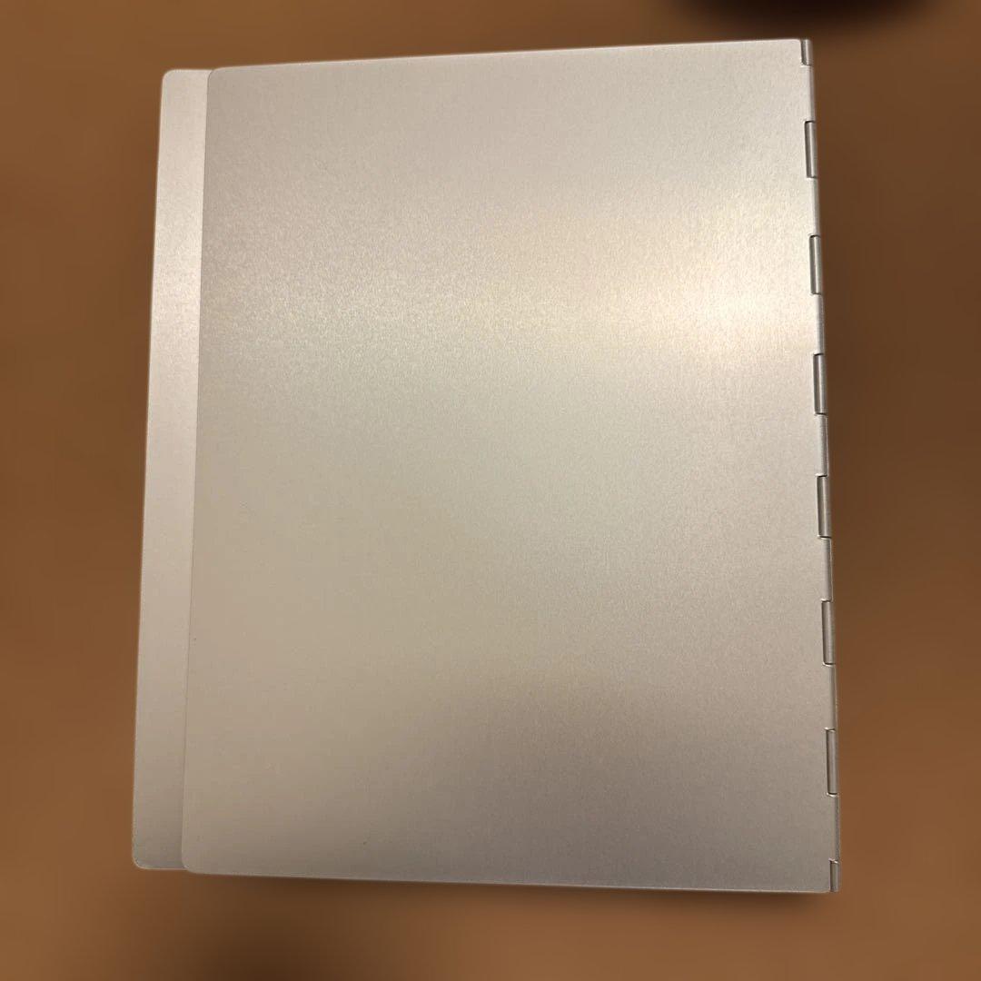 無印良品　廃盤品　アルミ　バインダー　b5 26穴